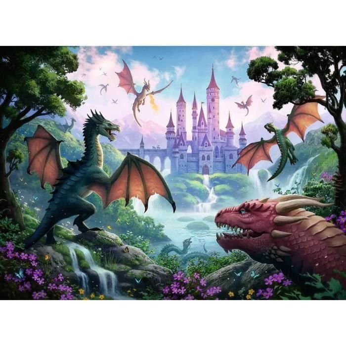 Puzzle 300 p XXL Dragón