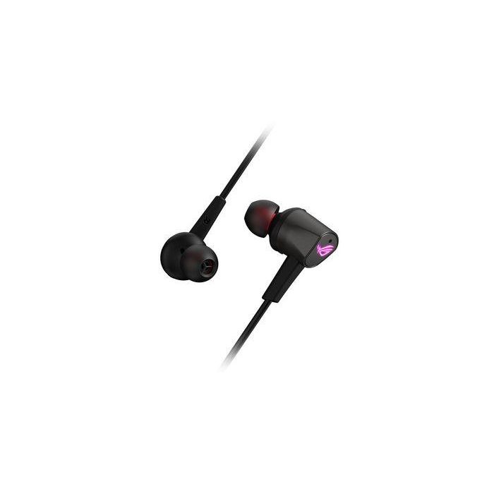 ASUS ROG CETRA II Auriculares Alámbricos Intraurales para Juego con USB Tipo C, Reducción de Ruido Activo, Negro - 90YH02S0-B2UA00 2 ASUS ROG CETRA II Auriculares Alámbricos Intraurales para Juego con USB Tipo C, Reducción de Ruido Activo, Negro - 90YH02S0-B2UA00 2