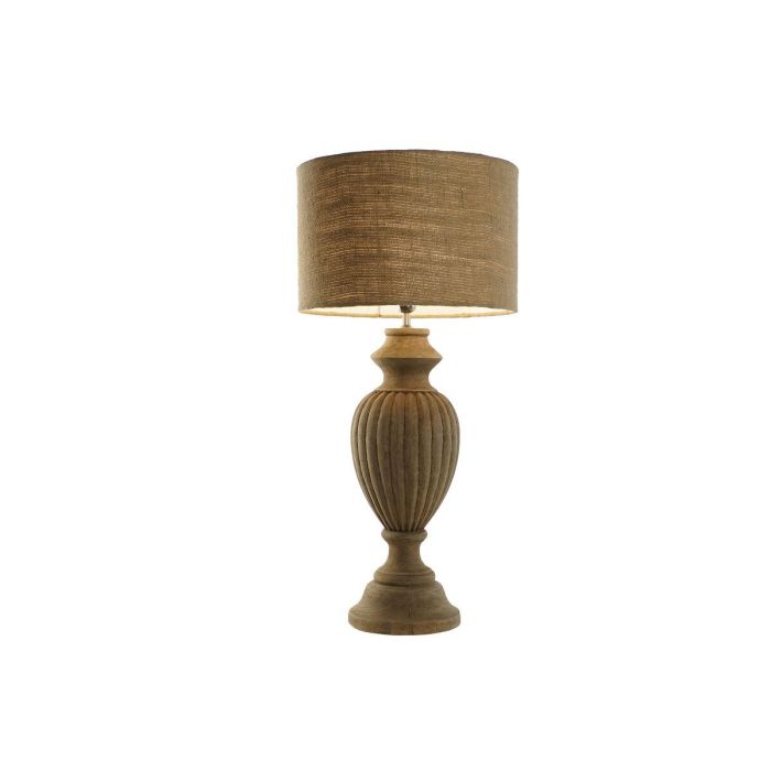 Lampara Sobremesa Item Home DKD Home Decor Natural 44 x 91 x 44 cm 1 Lampara Sobremesa Item Home DKD Home Decor Natural 44 x 91 x 44 cm 1