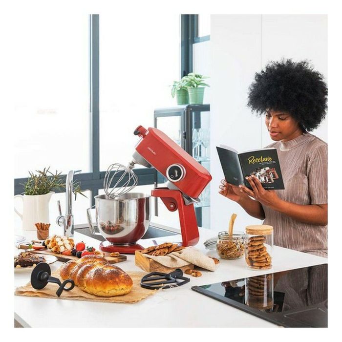 Batidora-Amasadora Cecotec Twist&Fusion 4000 Luxury Red 800 W 5 Batidora-Amasadora Cecotec Twist&Fusion 4000 Luxury Red 800 W 5