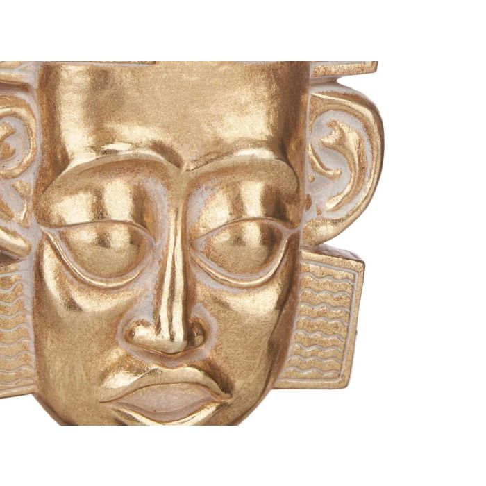 Cabeza Indio con Base Oro Giftdecor 17.5x36x10.5 cm - Poliresina (4 Unidades) 2 Cabeza Indio con Base Oro Giftdecor 17.5x36x10.5 cm - Poliresina (4 Unidades) 2