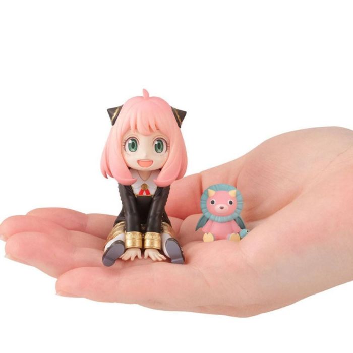 Megahouse G.E.M. Spy X Family Anya Chan Figura Deluxe Edition, Palm Size, Incluye Kimera-san, PVC 1 Megahouse G.E.M. Spy X Family Anya Chan Figura Deluxe Edition, Palm Size, Incluye Kimera-san, PVC 1
