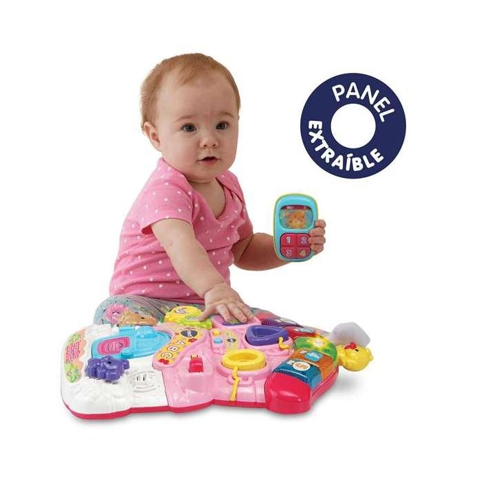 Vtech Andador Comienzandar 2 en 1 Rosa con Patas Plegables, Panel Extraíble, Luces y Sonidos 5 Vtech Andador Comienzandar 2 en 1 Rosa con Patas Plegables, Panel Extraíble, Luces y Sonidos 5