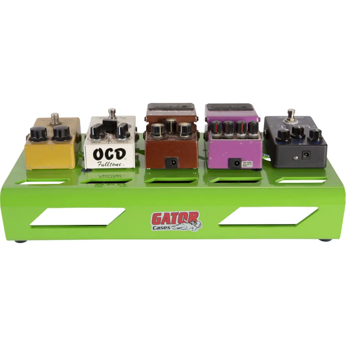 Gator Pedalboard De Aluminio Verde 5