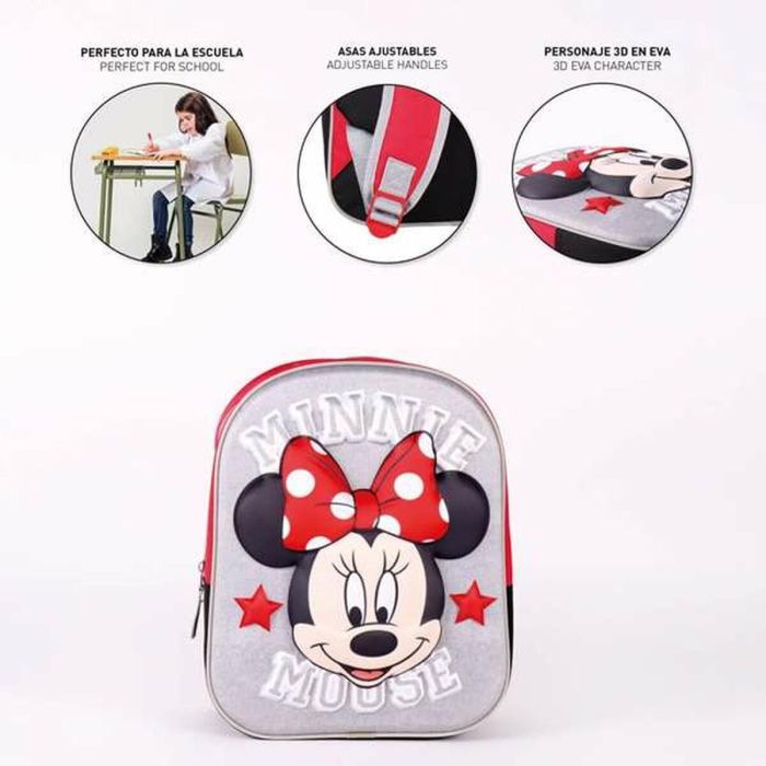 Mochila Escolar Minnie Mouse 2