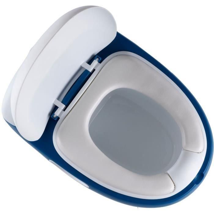 Mini inodoro - THERMOBABY - Azul - Cómodo con sonido de descarga 3 Mini inodoro - THERMOBABY - Azul - Cómodo con sonido de descarga 3