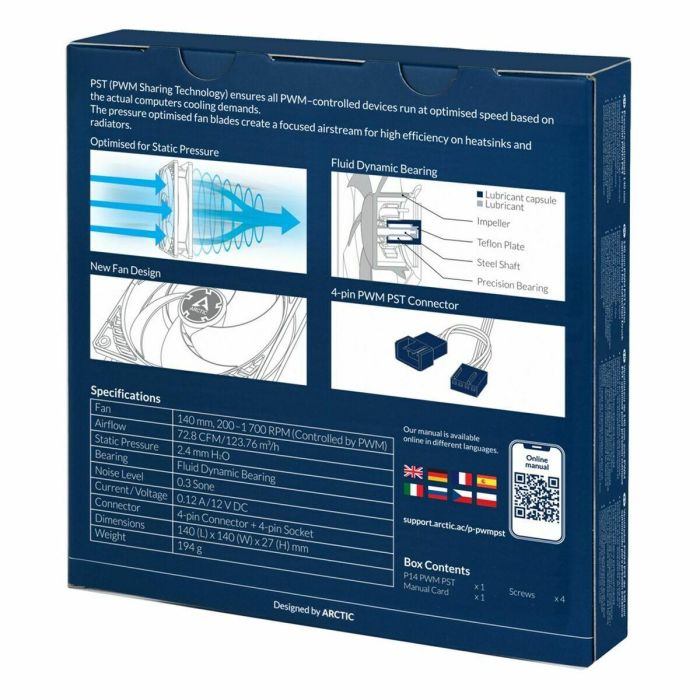 Ventilador de Caja Arctic ACFAN00197A 19
