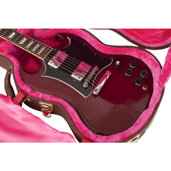 Gator GW Deluxe Estuche para Guitarra Eléctrica Sg Marrón 4