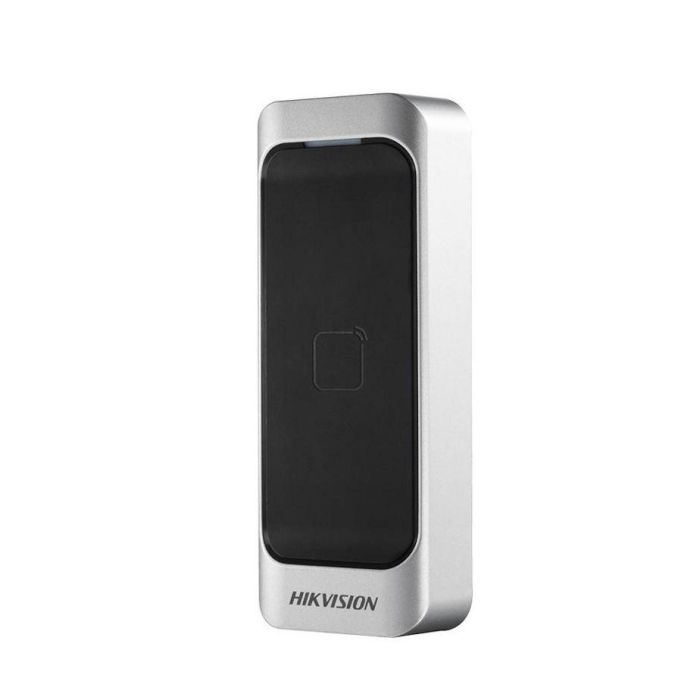 Hikvision 1107A Lector de Proximidad Mifare IP65, RS-485 Wiegand Serie Pro, Frecuencia 13.56 MHz, para Tarjetas de Acceso