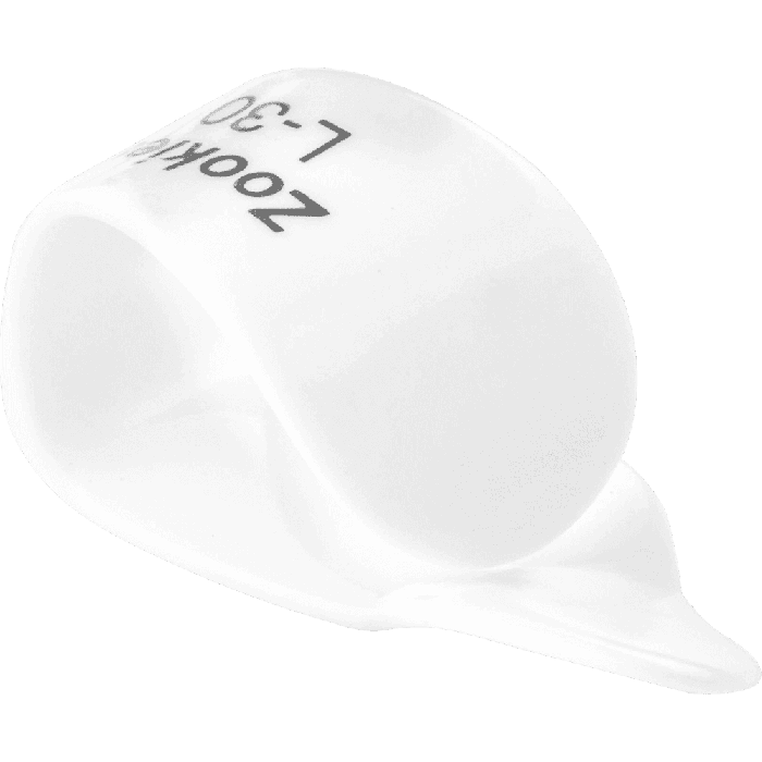 Dunlop Púas Pulgar Zookies Blanca - Pack De 12 Unidades 1