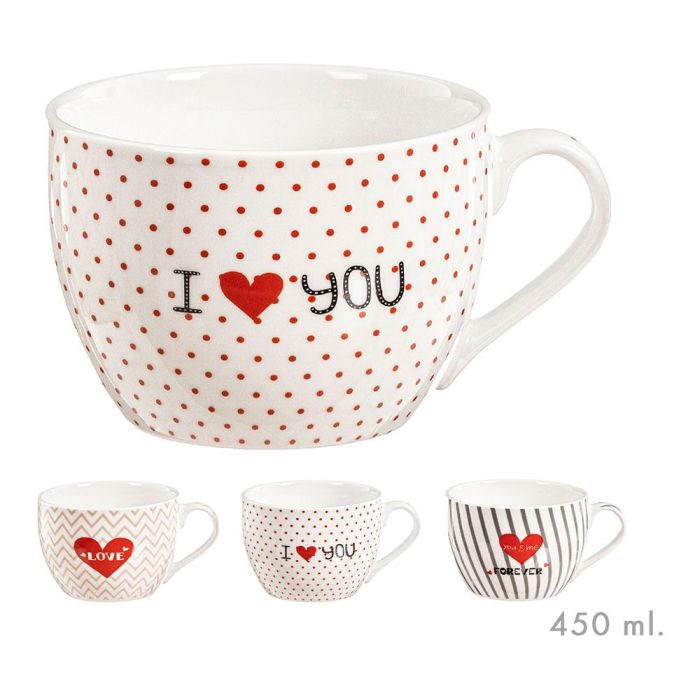Tazón 495 ml san valentín modelos surtidos Tazón 495 ml san valentín modelos surtidos