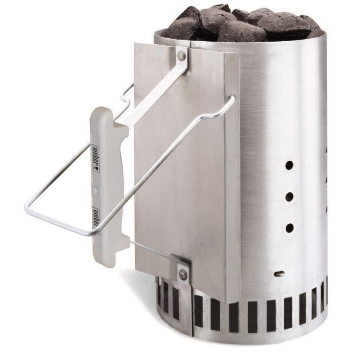 Chimenea de ignición WEBER Rapidfire - Para barbacoa de carbón Chimenea de ignición WEBER Rapidfire - Para barbacoa de carbón