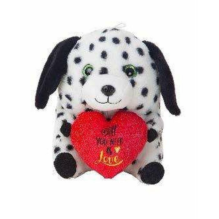 Creaciones Llopis Perrito Boli de Peluche con Diseño de Corazón - 28 cm Creaciones Llopis Perrito Boli de Peluche con Diseño de Corazón - 28 cm