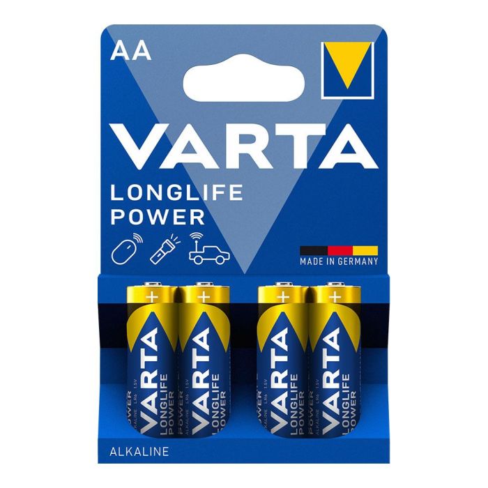 Pila alkalina longlife power aa - lr06 (blister 4 unidades) ø14,5x50,5mm Pila alkalina longlife power aa - lr06 (blister 4 unidades) ø14,5x50,5mm