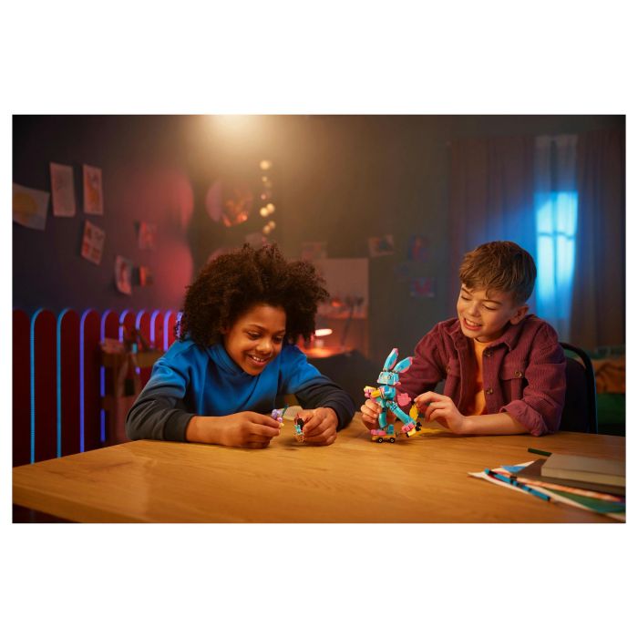 LEGO DREAMZzz Izzie y el Conejo Bunchu 71453 Set de Construcción para Niños +7 Años