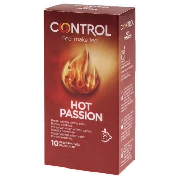 Preservativos Control Hot Passion 10 Unidades 1 Preservativos Control Hot Passion 10 Unidades 1