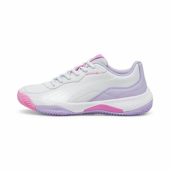 Zapatillas Deportivas Mujer Puma Nova Smash Blanco Ciruela 6
