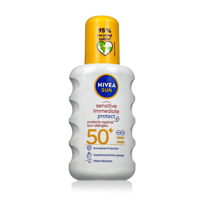 Protector Solar Nivea Sun Protect & Sensitive 200 ml Protector Solar Nivea Sun Protect & Sensitive 200 ml