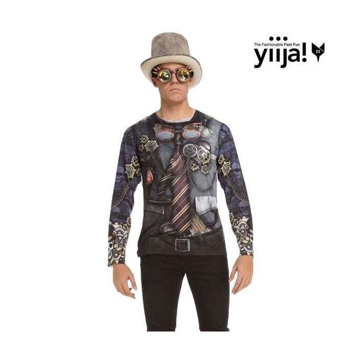 My Other Me Disfraz Steampunk T-Shirt Talla S para Niños