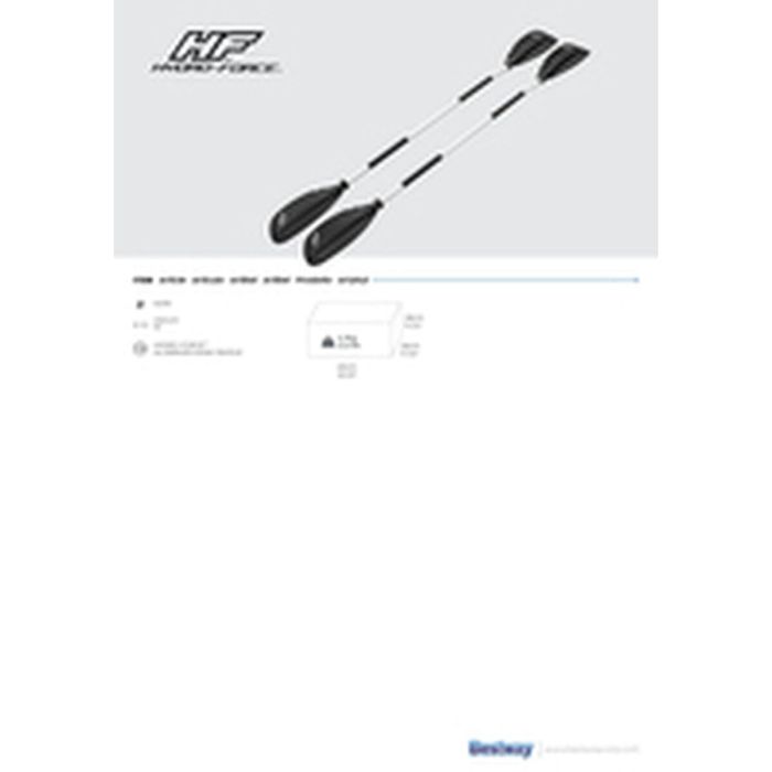 Bestway Remos Aluminio Hidro-Force Kayak 230 cm Ocio 62174 10 Bestway Remos Aluminio Hidro-Force Kayak 230 cm Ocio 62174 10