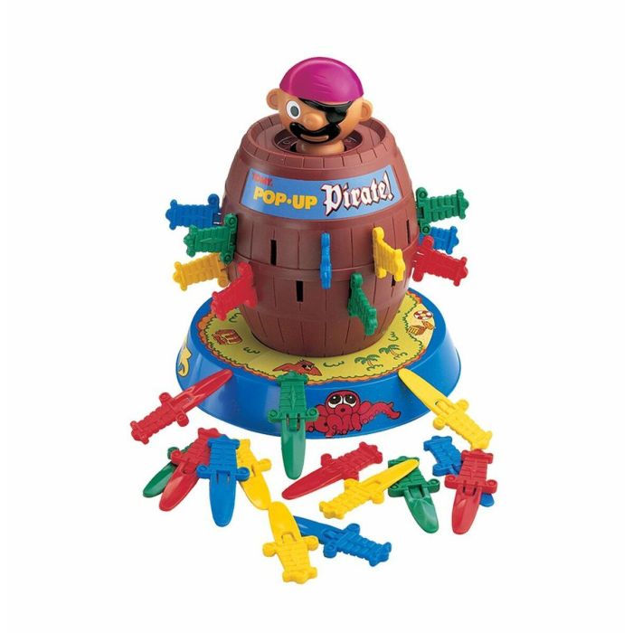 Bizak Tricky Salta Pirata - Clásico Juego de Habilidad Pop-up con 1 Pirata, 1 Barril, 24 Espadas, para Niños +3 Años 4 Bizak Tricky Salta Pirata - Clásico Juego de Habilidad Pop-up con 1 Pirata, 1 Barril, 24 Espadas, para Niños +3 Años 4