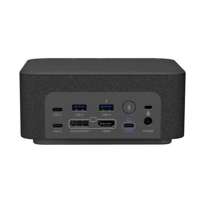 Logitech HDMI 1.4b, DisplayPort 1.4, 2x USB A, 3x USB C, 160 x 131.5 x 84.8 mm, 942 g, UC 2 Logitech HDMI 1.4b, DisplayPort 1.4, 2x USB A, 3x USB C, 160 x 131.5 x 84.8 mm, 942 g, UC 2