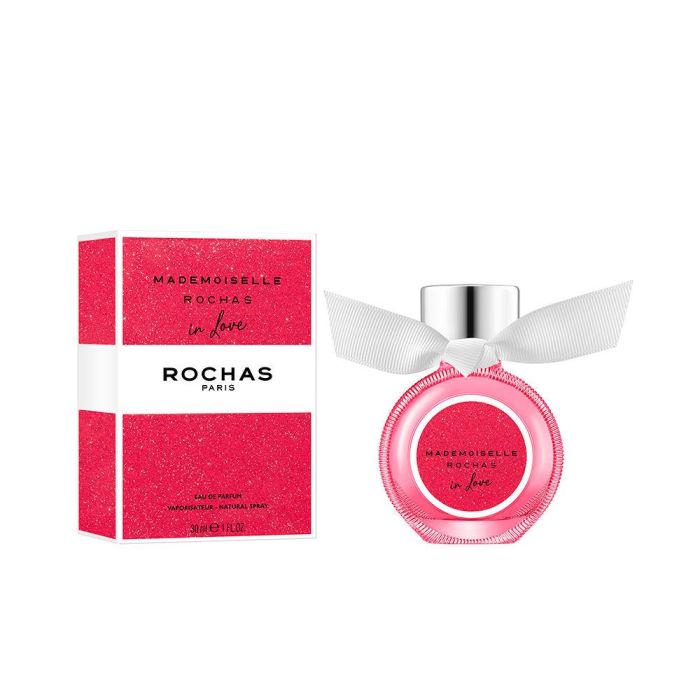 Rochas Mademoiselle in Love Eau de Parfum Vaporizador 30 ml - Fragancia Floral Ámbar para Mujer Rochas Mademoiselle in Love Eau de Parfum Vaporizador 30 ml - Fragancia Floral Ámbar para Mujer