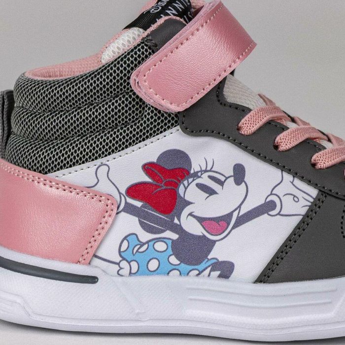 Botas Casual Infantiles Minnie Mouse Rosa 2