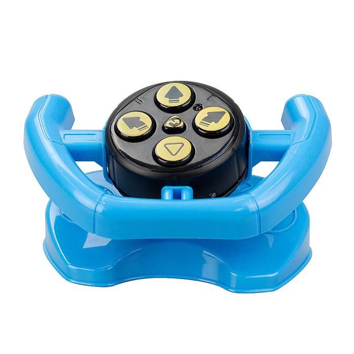 TOOKO AAAPN45721 Coche teledirigido Follow Me amarillo con volante, para niños a partir de 2 años 4