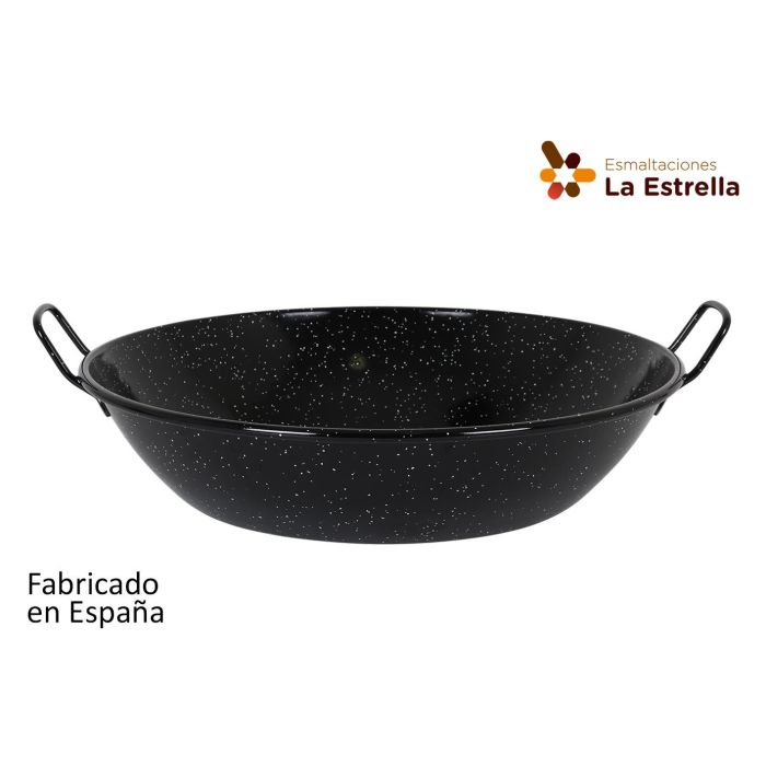 Paellera honda bordonada 50 cm - 18L Jaspe JASPEADA - La Estrella (6 Unidades) Paellera honda bordonada 50 cm - 18L Jaspe JASPEADA - La Estrella (6 Unidades)