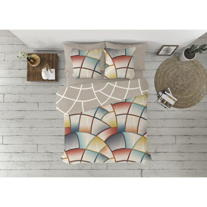 Funda Nórdica Pierre Cardin Lucas Marrón 144 Hilos 220 x 230 cm 3 Funda Nórdica Pierre Cardin Lucas Marrón 144 Hilos 220 x 230 cm 3