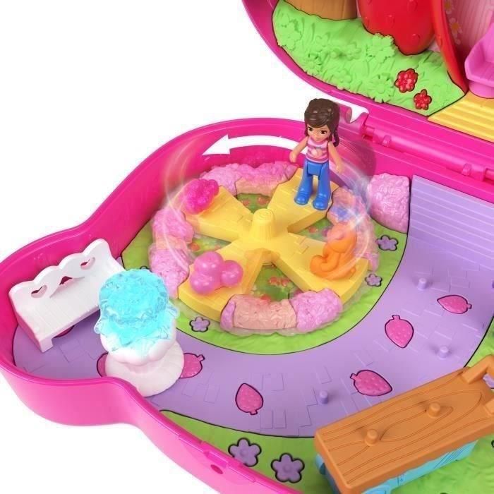 Caja Oso Fresa - Polly Pocket - Hrd35 - Caja Compacta Mini Muñeca Polly Pocket 1