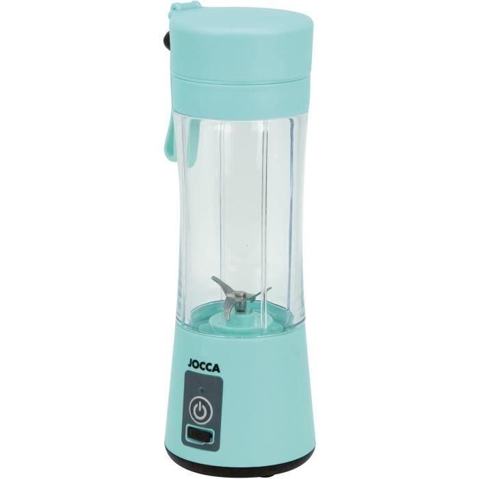 Licuadora portátil - JOCCA - SWEET - 380 ml - 2000 mAh - Con cable USB - Verde 2 Licuadora portátil - JOCCA - SWEET - 380 ml - 2000 mAh - Con cable USB - Verde 2