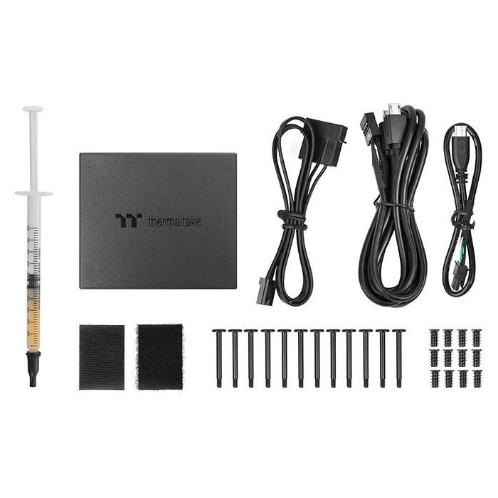 Thermaltake SWAFAN 14 RGB Ventilador 140mm Radiador Negro TT Premium Edition 3 Pack 5 Thermaltake SWAFAN 14 RGB Ventilador 140mm Radiador Negro TT Premium Edition 3 Pack 5