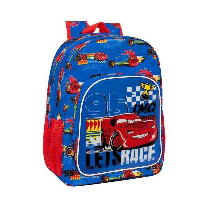 Safta Mochila Infantil Adaptable a Carro Cars "Race Ready" 33x42x14cm 3