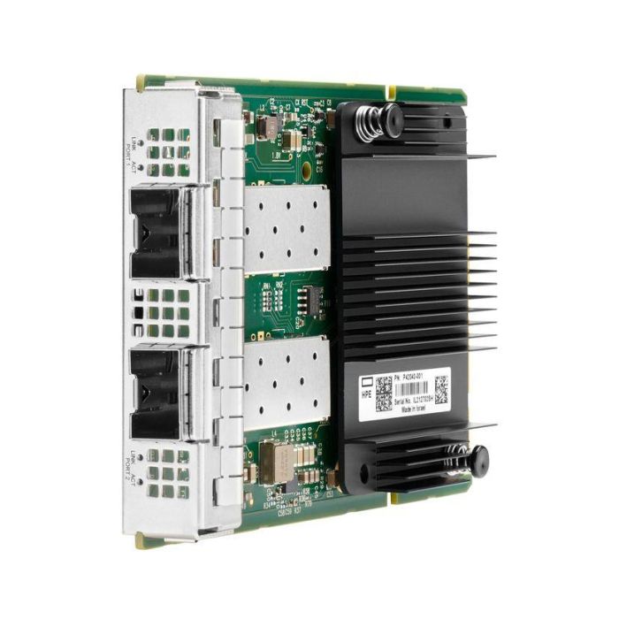 Hewlett Packard Enterprise MCX631432AS-ADAI Ethernet 10/25Gb 2-Port SFP28 OCP3 Adaptador de Red HPE Gen10 Plus - Alto Rendimiento, Seguridad Mejorada