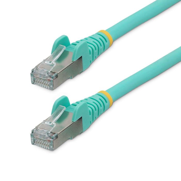 StarTech.com 3M Cat6A Ethernet Cable - Aqua - Low Smoke Zero Halogen
