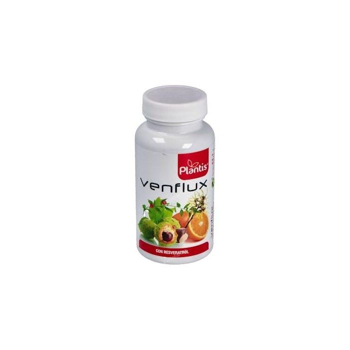Plantis Venflux 60 Cápsulas. Complemento Alimenticio para la Circulación Periférica y Bienestar Vascular