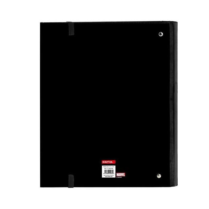 Safta Carpeta con Recambio DIN A4 Marvel Teen Tapa Forrada 100 Hojas 60g Cuadro 5mm 4 Anillas 25mm 3 Safta Carpeta con Recambio DIN A4 Marvel Teen Tapa Forrada 100 Hojas 60g Cuadro 5mm 4 Anillas 25mm 3