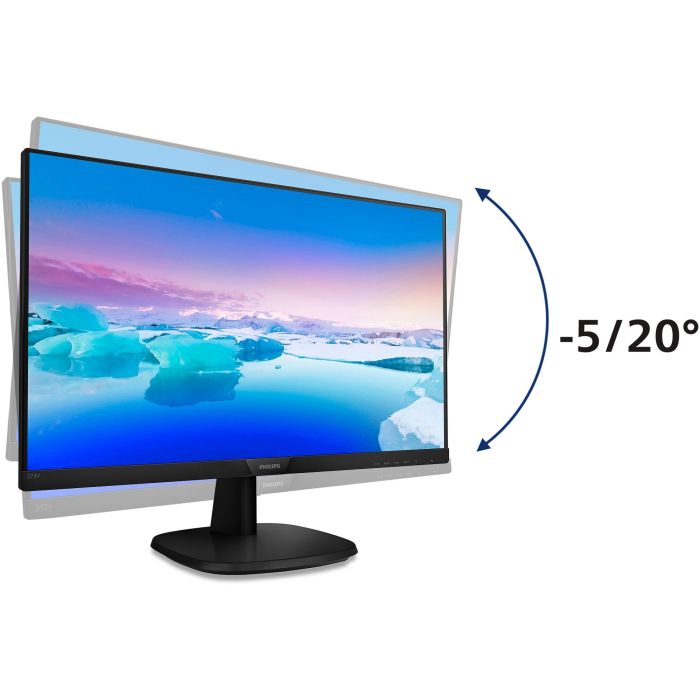Philips 273V7QDSB Monitor Full HD de 27'' IPS (1920x1080) 75Hz con HDMI, VGA, DVI y VESA, Negro 3 Philips 273V7QDSB Monitor Full HD de 27'' IPS (1920x1080) 75Hz con HDMI, VGA, DVI y VESA, Negro 3