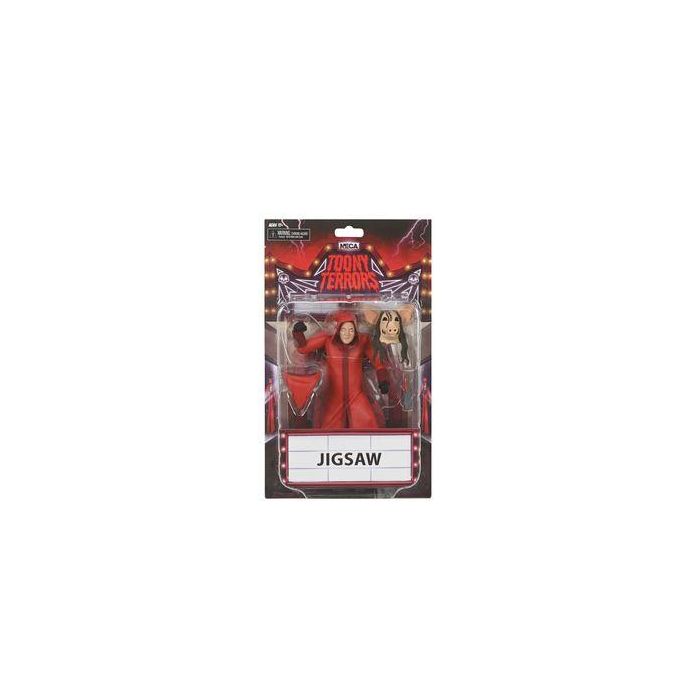Neca Jigsaw Killer Red Robe - Figura de Acción Toony Terrors - Saw, 15 cm, Diseño Caricaturesco Neca Jigsaw Killer Red Robe - Figura de Acción Toony Terrors - Saw, 15 cm, Diseño Caricaturesco