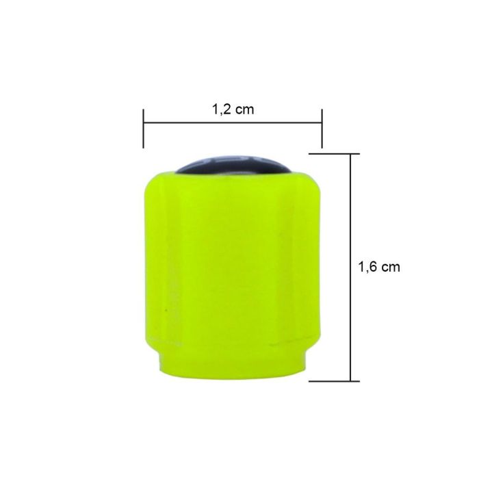 Tapones Valvula Led Amarillo OCCLEV005 1 Tapones Valvula Led Amarillo OCCLEV005 1