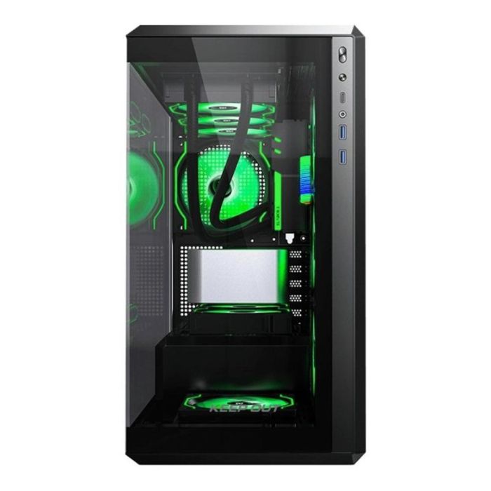 Keep Out XC-905 PRO+ Torre Gaming PC Cristal Templado ARGB Micro-ATX/ITX Negra - Óptima para e-Sports 1 Keep Out XC-905 PRO+ Torre Gaming PC Cristal Templado ARGB Micro-ATX/ITX Negra - Óptima para e-Sports 1