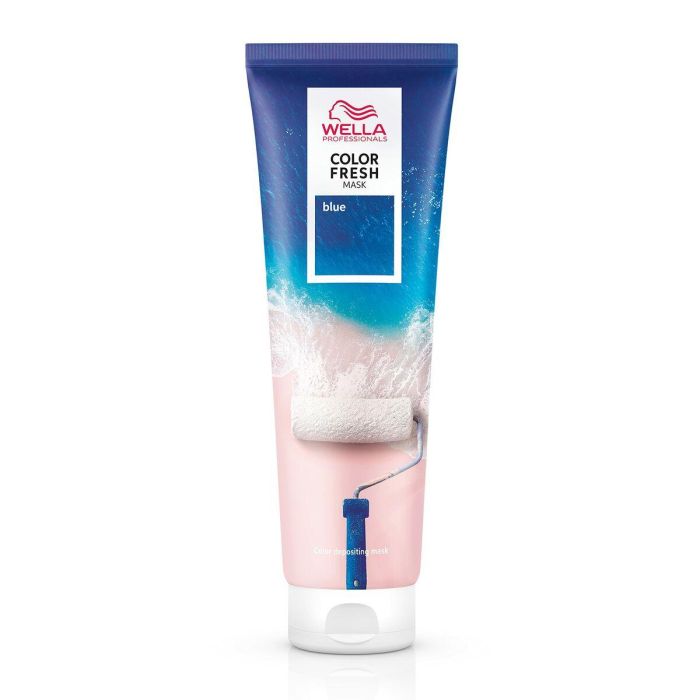 Wella Professionals COLOR FRESH MASK Mascarilla de Color Fun Azul, Tinte Temporal que Hidrata y No Daña el Cabello, 150 ml 0 Wella Professionals COLOR FRESH MASK Mascarilla de Color Fun Azul, Tinte Temporal que Hidrata y No Daña el Cabello, 150 ml 0
