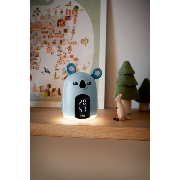 Despertador con luz nocturna - BIGBEN - Forma Koala - Pantalla LED, 3 melodías, Intensidad regulable, Fuente de alimentación. 230V 4 Despertador con luz nocturna - BIGBEN - Forma Koala - Pantalla LED, 3 melodías, Intensidad regulable, Fuente de alimentación. 230V 4