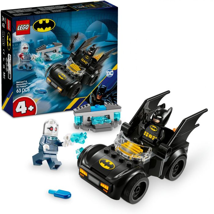LEGO 76301 Set de Construcción DC Comics Batman y Batmóvil vs. Mr. Freeze con Minifiguras de Batman y Mr. Freeze, +4 años 14 LEGO 76301 Set de Construcción DC Comics Batman y Batmóvil vs. Mr. Freeze con Minifiguras de Batman y Mr. Freeze, +4 años 14