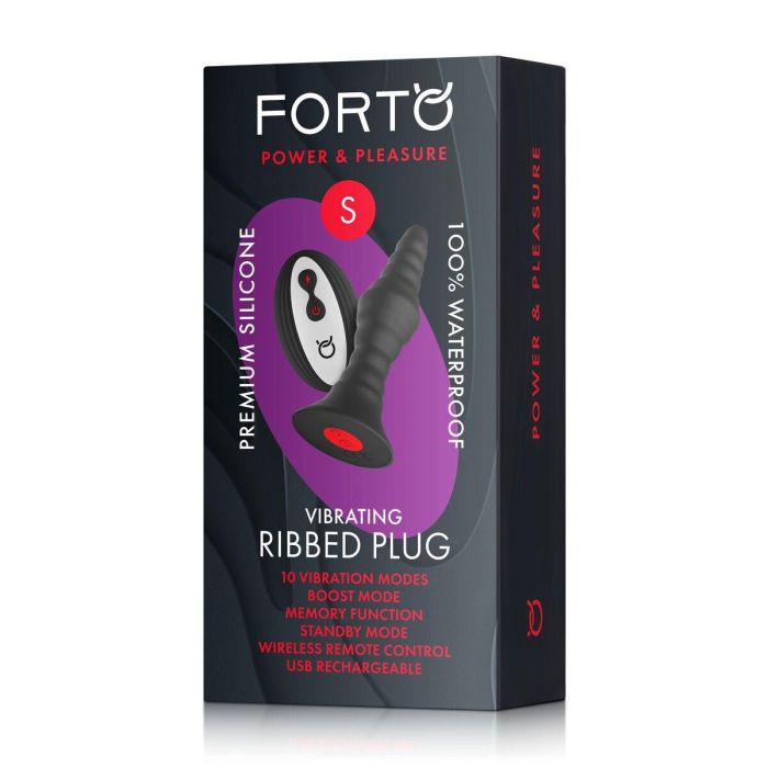Plug Anal Forto Negro 1 Plug Anal Forto Negro 1