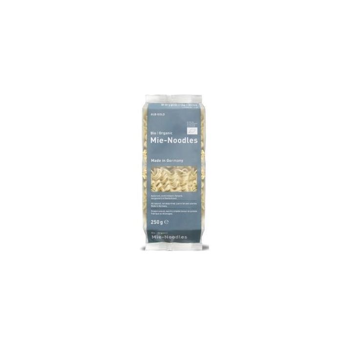 ALB-GOLD Noodles de Trigo Bio 250g - Elaborados con Harina y Sémola Ecológica