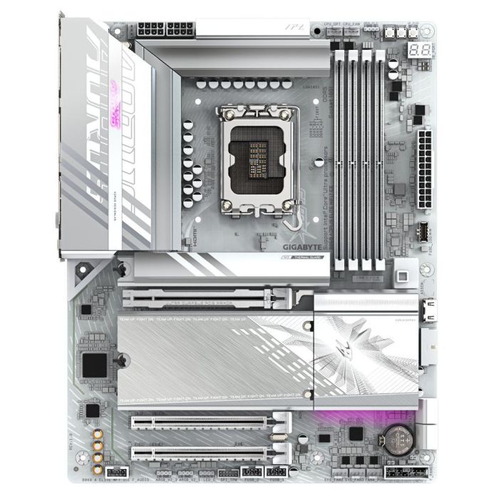 GIGABYTE AORUS B860 AORUS ELITE WIFI7 ICE Placa Base Intel B860 LGA 1851 ATX, DDR5 hasta 9200MHz, PCIe 5.0, Wi-Fi 7, LAN 2.5G, USB 4 1 GIGABYTE AORUS B860 AORUS ELITE WIFI7 ICE Placa Base Intel B860 LGA 1851 ATX, DDR5 hasta 9200MHz, PCIe 5.0, Wi-Fi 7, LAN 2.5G, USB 4 1