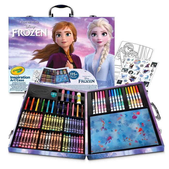 Maletín Del Artista Frozen 115 Piezas 04-0635 Crayola 0 Maletín Del Artista Frozen 115 Piezas 04-0635 Crayola 0